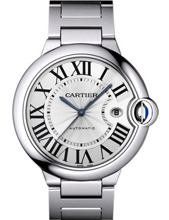 Cartier Men`s W69013Z2 Ballon Bleu Large 18K White Gold Watch