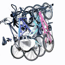 Load image into Gallery viewer, Bike Storage Rack | Garage Wall Mounted Rail and Track Bicycle Hange
