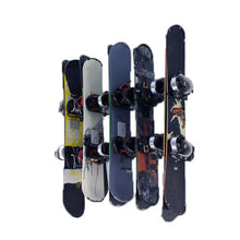 Load image into Gallery viewer, Ski, Snowboard, Surfboard | Wall Storage Rack System Home Garage Rail and Track Hanger
