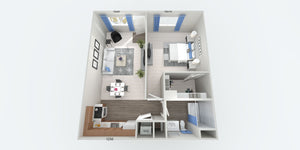 Small One Bedroom