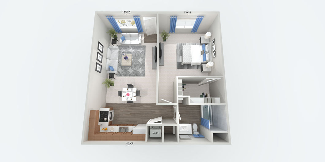 Large One Bedroom