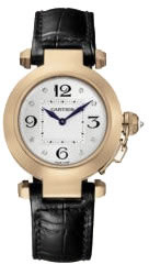 Cartier Ladies WJ11913G Pasha 32MM 18K Pink Gold