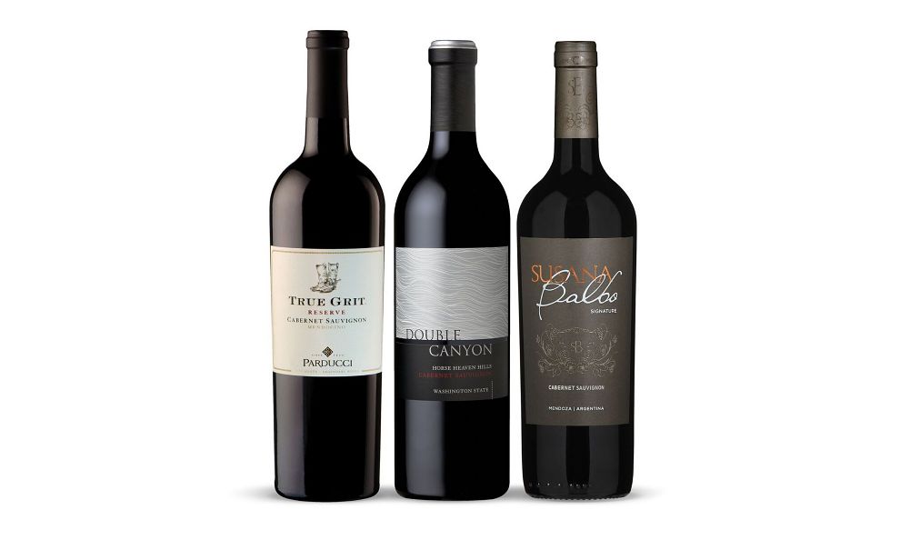 90 Point Rated Cabernet Trio Wine Gift Set